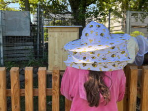 Neue Bewohner im Schulgarten